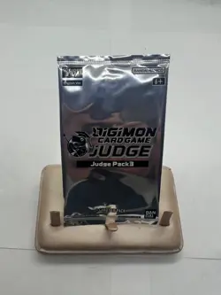 Digimon Card Game Judge Pack 3 English New Promotion Cards Set of 8 Packs - Image 1
