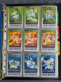 Pokemon Carddass Bandai Part3-4 151 Cards Complete Set TCG from Japan - Image 1