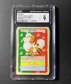 3 Pokemon Japanese CGC Graded Cards Pristine 10 Gem 10 Mint 9 Growlithe Wyrdeer - Image 2