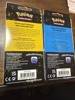 Pokemon TCG: 2x Knock Out Collection Booster Packs Trading Card Set - Image 4