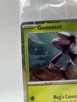 Sealed Reshiram 017/094 & Genesect 008/094 Phantasmal Flames Stamped Promo Cards - Image 2