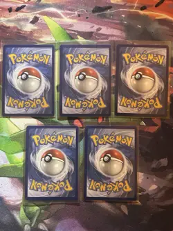 Pokemon Full Art Trainers Lot of Five Near Mint Cards - Image 2