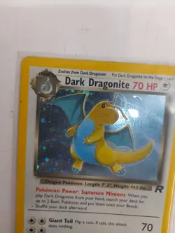 Dark Dragonite Pokemon Card Holo Rare Card Good Used Condition - Image 3