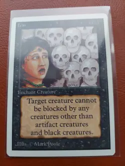 Fear | MtG Magic Unlimited | English | LP X 3 CARDS LOT - Image 1