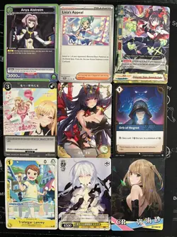 Variety of Girl and Waifu Cards Pokemon One Piece League of Legends and More - Image 1