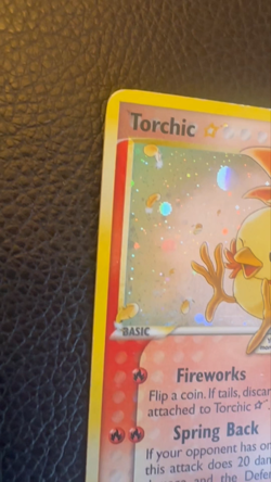 Torchic Gold Star 108/109 Team Rocket Returns Holo Pre Owned TCG Pokemon Card - Image 2