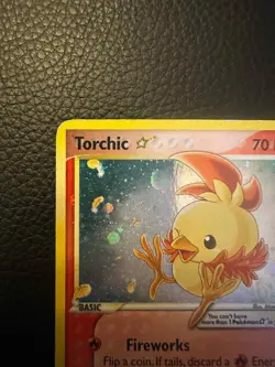Torchic Gold Star 108/109 Team Rocket Returns Holo Pre Owned TCG Pokemon Card - Image 3