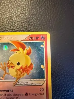 Torchic Gold Star 108/109 Team Rocket Returns Holo Pre Owned TCG Pokemon Card - Image 4
