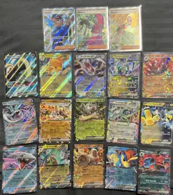 Pokemon TCG Lot Of 18 Cards Ultra Rare & Double Rare Scarlet & Violet Era - Image 1