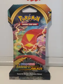 Pokemon TCG Sword & Shield Darkness Ablaze Booster Pack Game Cards Unopened 820650807138 - Image 2