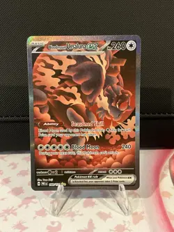 Pokemon Bloodmoon Ursaluna EX Prismatic Evolutions Card 168/131 - Image 1