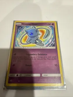 Pokemon TCG Shining Mew Holo Rare Card 40/73 Shining Legends great condition - Image 1