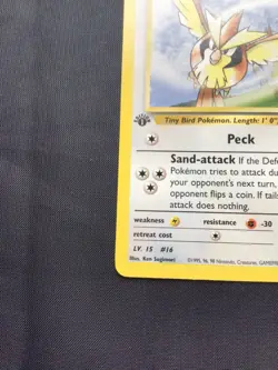 Pokemon Cards: Gym Challenge 1st Edition Common: Koga's Pidgey 80/132 - Image 5