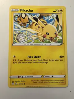 Pokemon lot - All Pikachu (8 cards) - Great Condition! - Image 5