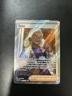 Tyme 143/131 Ultra Rare - Prismatic Evolutions - Pokemon TCG - Pack Fresh 💎 - Image 1