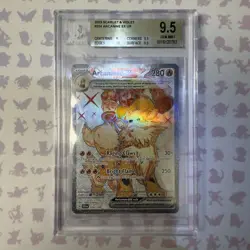 Beckett (BGS) 9.5 Gem Mint 2023 Pokemon Seller & Violet’s Arcanine EX 224/198 UR - Image 5