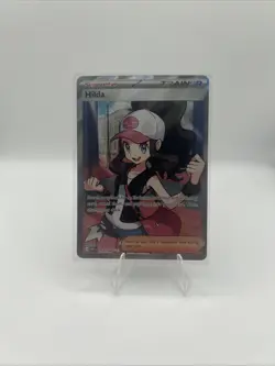 Pokemon TCG Hilda Trainer White Flare Holo Full Art Sv: 164/086 - Image 1