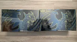 Two Pokemon Phantasmal Flames Mega Charizard UPC Ultra Premium Collection INHAND - Image 1