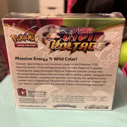 Pokemon TCG Sword & Shield Vivid Voltage Booster Box Factory Sealed - Image 2