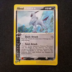 Absol Holo Team Magma vs Team Aqua 96/95 Secret Ultra Rare Pokemon TCG - LP - Image 1