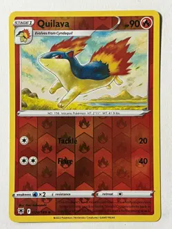 Quilava 024/189 Reverse Holo Uncommon Astral Radiance Pokemon Pack Fresh - Image 5