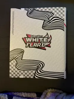 Pokemon TCG White Flare Binder Only - 9 Pocket - Image 2