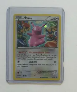 POKEMON POKEMON TCG 2015 DITTO XY40 HOLO BLACK STAR PROMO VF-NM - Image 1