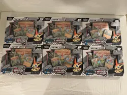 Pokemon Black Bolt White Flare Victini Illustration Collection 6 Pack Sealed New - Image 1