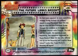 topps Pokemon The First Movie Foil #41 The Future Looks Bright Mew - Image 2