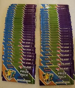 Play! Pokemon Prize Pack Series 7 Booster Packs - Lot Of 150 - Image 1