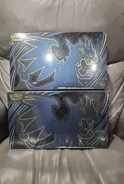 Pokemon Phantasmal Flames Mega Charizard UPC Ultra Premium Collection IN HAND x2 - Image 1
