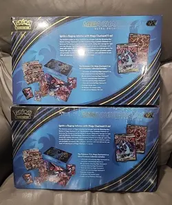 Pokemon Phantasmal Flames Mega Charizard UPC Ultra Premium Collection IN HAND x2 - Image 2