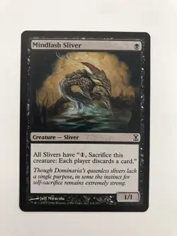 Mindlash Sliver MTG Magic the Gathering Card NM Near Mint Time Spiral - Image 1