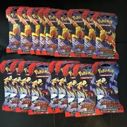 Pokemon Scarlet Violet Destined Rivals Sleeved Booster Packs Lot Of 18 RARE - Image 1