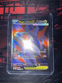 Pokemon Mega Evolution Mega Latias ex Full Art 163/132 NM- English - Image 1