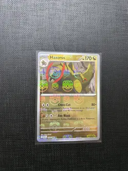 Pokemon TCG Haxorus Master Ball 70/086 Mint Holofoil Black Bolt SV - Image 1