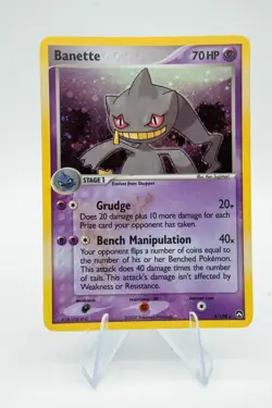 2007 Pokemon EX Power Keepers Banette Holo #4/108 MP SEE PHOTOS STAINED - Image 1