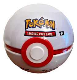 Sealed Premier Ball Tin B25 Poke Ball Tin 3 Packs 2 Sticker Sheets Pokemon 2024 - Image 1