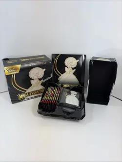 Pokemon TCG Mega Evolution Gardevoir Elite Trainer Box ETB New Crushed Box - Image 1