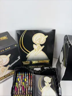 Pokemon TCG Mega Evolution Gardevoir Elite Trainer Box ETB New Crushed Box - Image 5