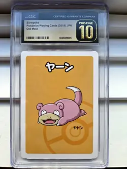 2019 Pokemon Japanese Slowpoke Old Maid CGC PRISTINE 10 - Image 1