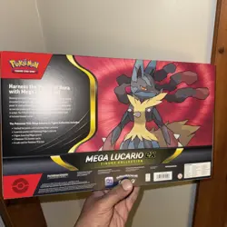 Pokemon TCG Mega Lucario ex Premium Figure Collection Box Factory Sealed - Image 4