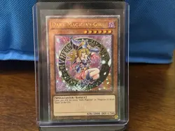 Yugioh! TCG - Dark Magician Girl (3rd Art) - Quarter Century Secret - RA04-EN107 - Image 1