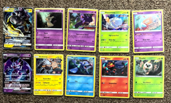 LOT OF 10 HOLO BLACK STAR PROMO POKEMON CARDS NM MIMIKYU,ORICORIO,RAIKOU GX - Image 1