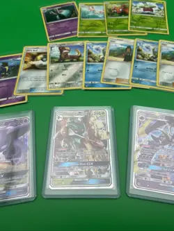 Pokemon TCG Sun And Moon Lot Of 21 Cards Reverse Holo GX - NM - Image 3