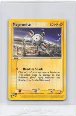 MAGNEMITE 62/97 - NON-HOLO - COMMON - Ex Dragon - 2003 POKEMON CARD - LP - Image 1