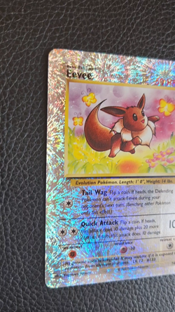 Eevee 74/110 Reverse Holo Legendary Collection TCG Pokemon Card - Image 2