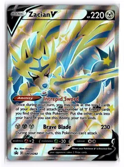 Zacian V (Shiny) - Promo SWSH: Sword & Shield Promo Cards SWSH292 NM - Image 1