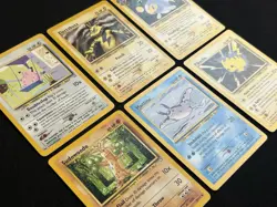 Pokemon Neo Genesis - 6 Card Lot Vintage Bulk - Pikachu / Mantine / Clefairy - Image 3