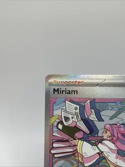 Pokemon TCG Miriam Scarlet & Violet Holo Special Trainer Card 251/198 Base Set - Image 3